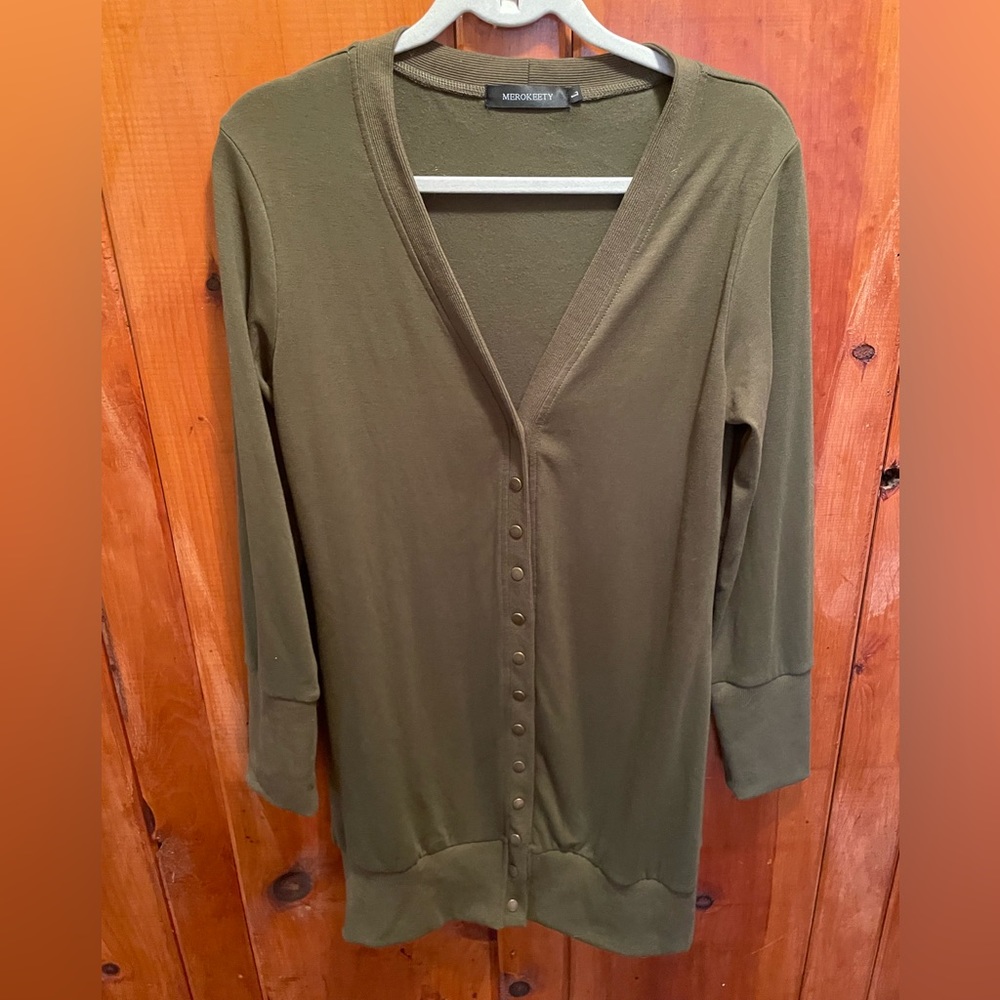 Long Cardigan.